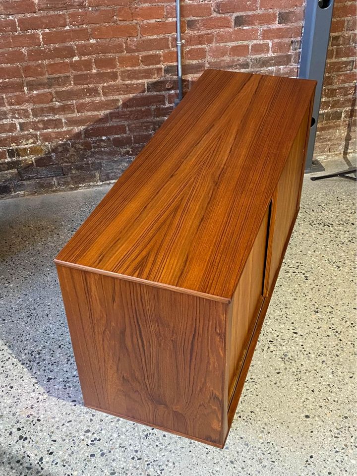 1960s Teak Credenza Sideboard Cabinet