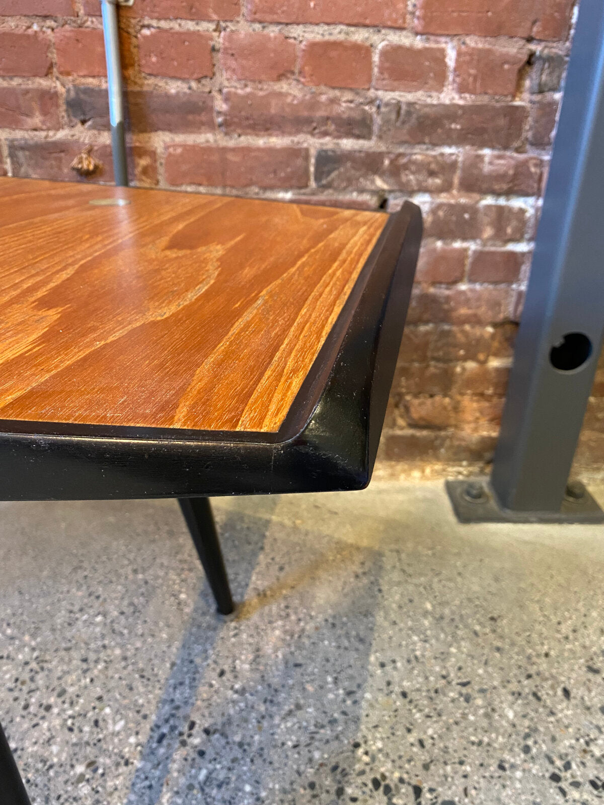 1960s Teak and Brass Coffee Table