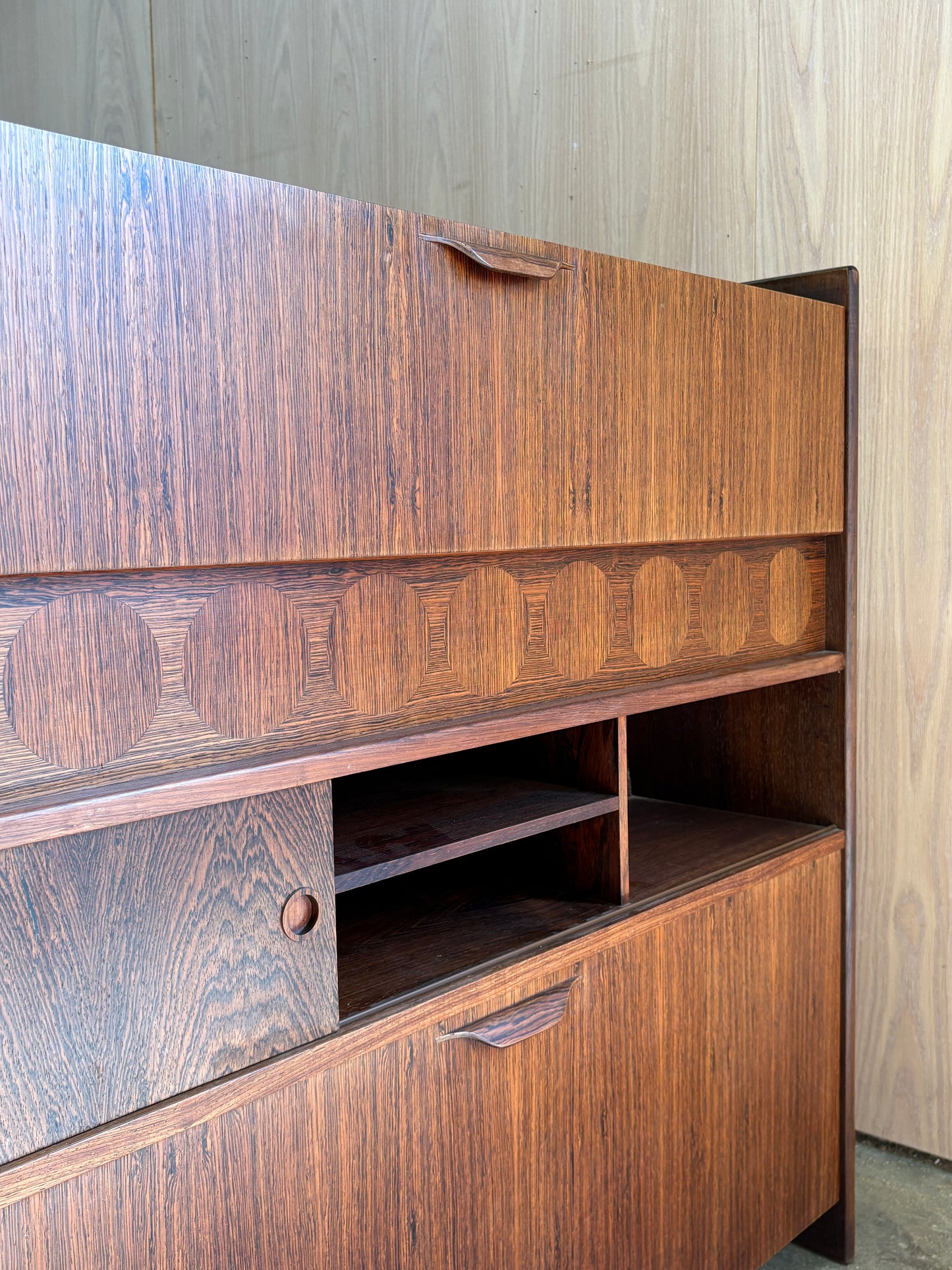 1960s Brazilian Rosewood Bar Set by Johannes Andersen