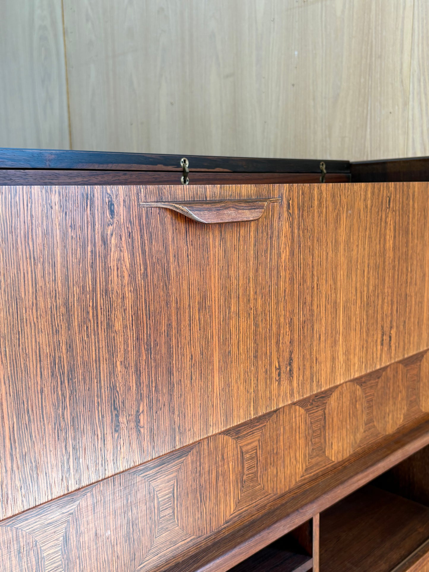 1960s Brazilian Rosewood Bar Set by Johannes Andersen