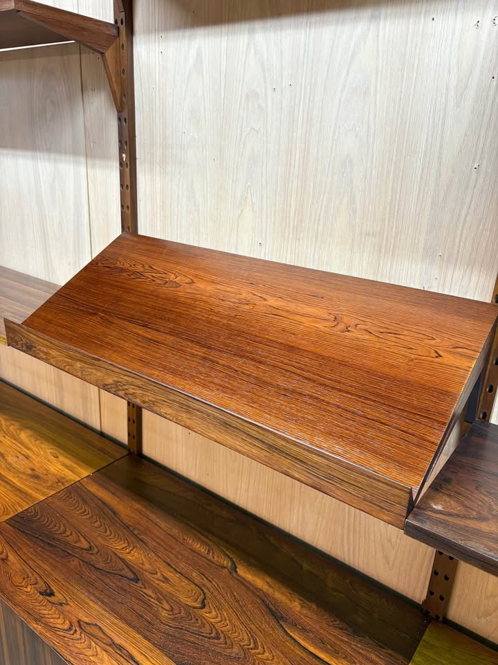 1960s Brazilian Rosewood Modular Bookcase System Cado by Poul Cadovius