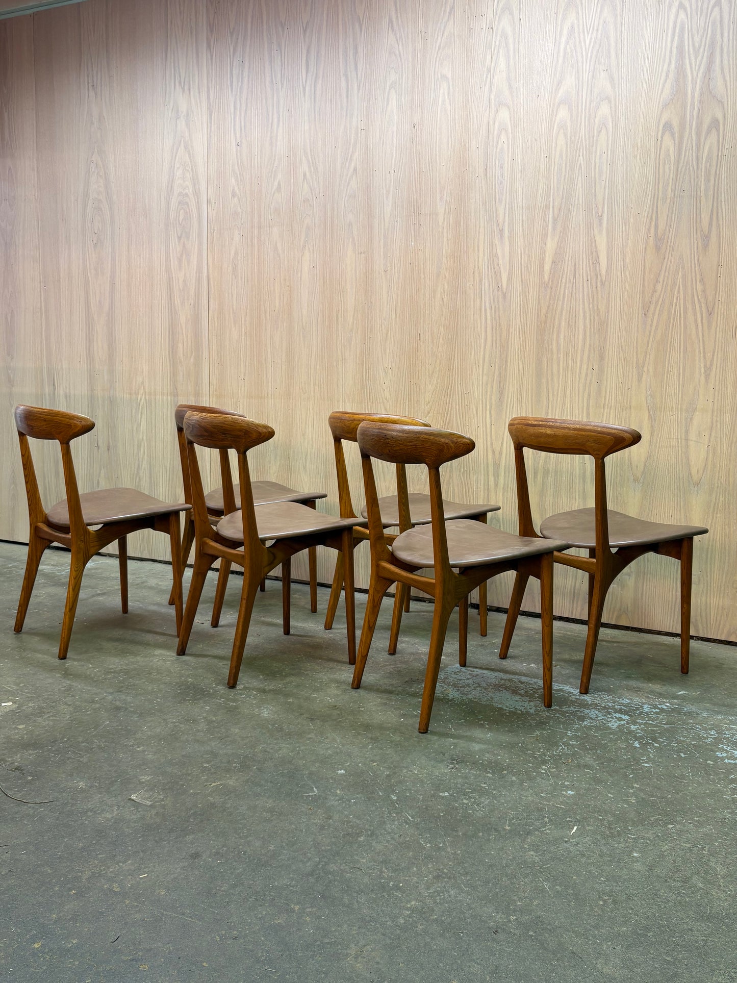 1960s Danish Dining Chairs by Kurt Ostervig