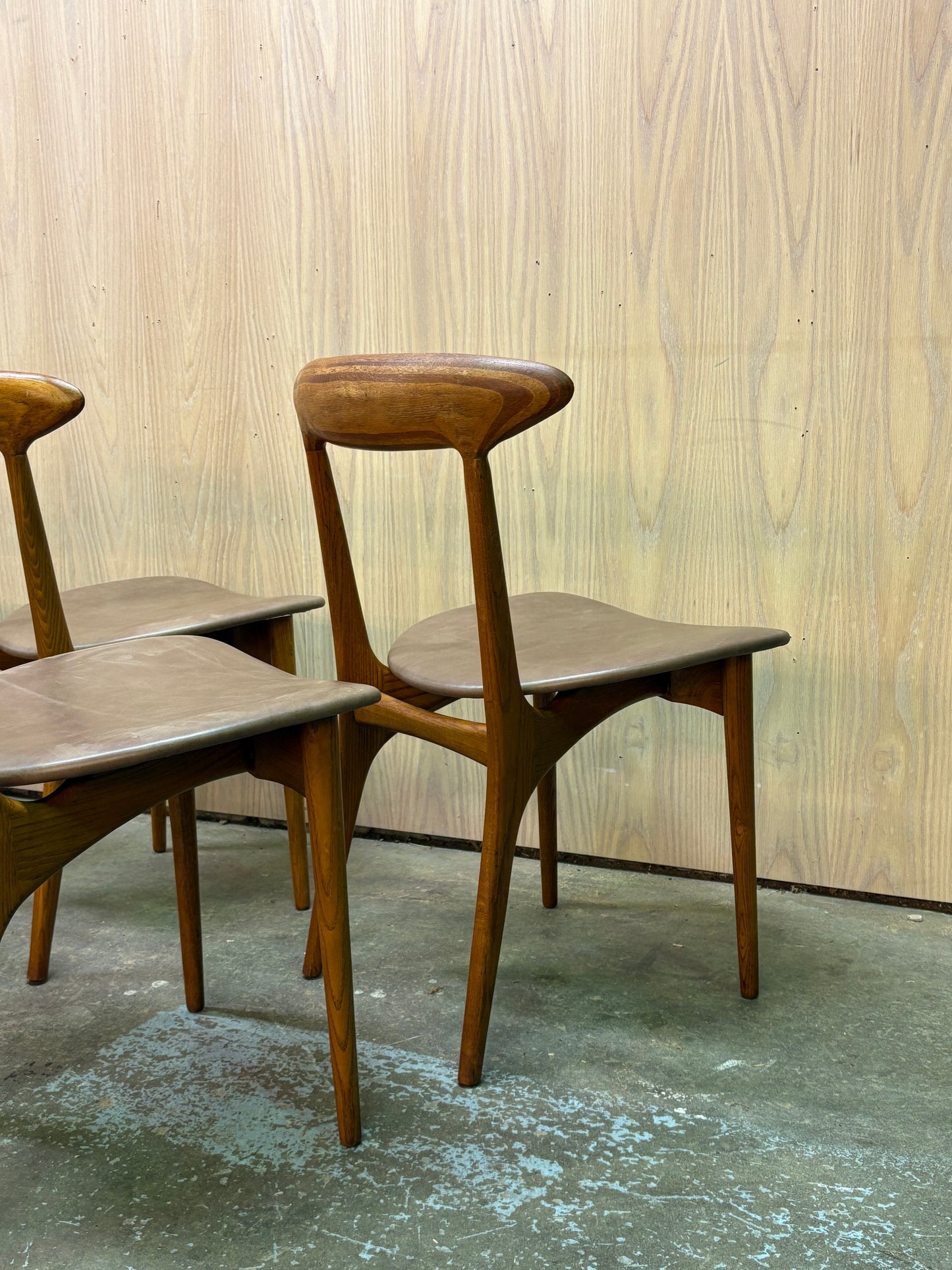 1960s Danish Dining Chairs by Kurt Ostervig