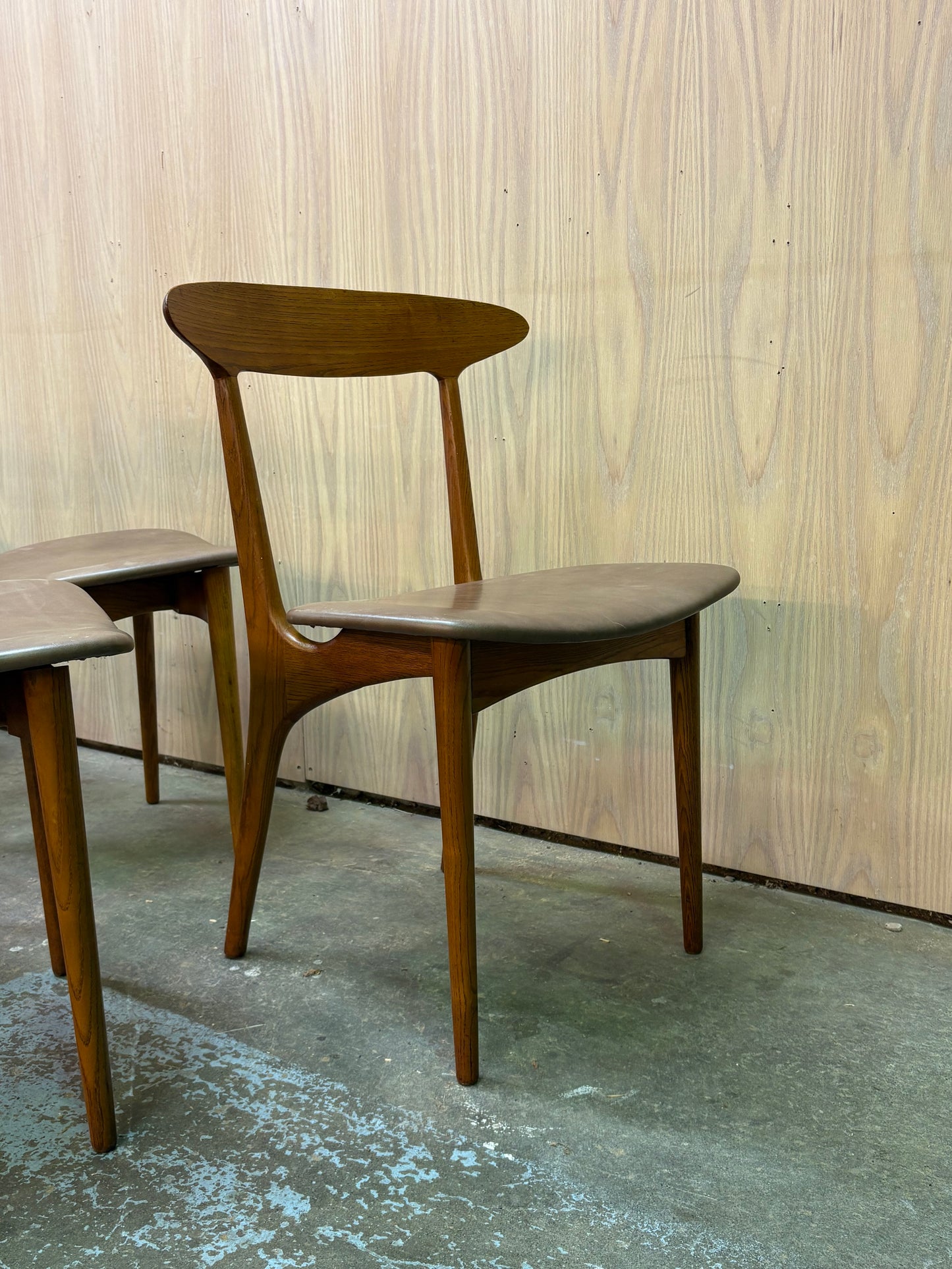 1960s Danish Dining Chairs by Kurt Ostervig