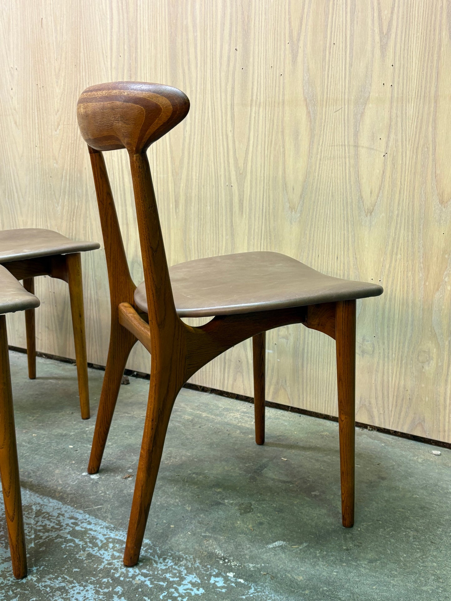 1960s Danish Dining Chairs by Kurt Ostervig