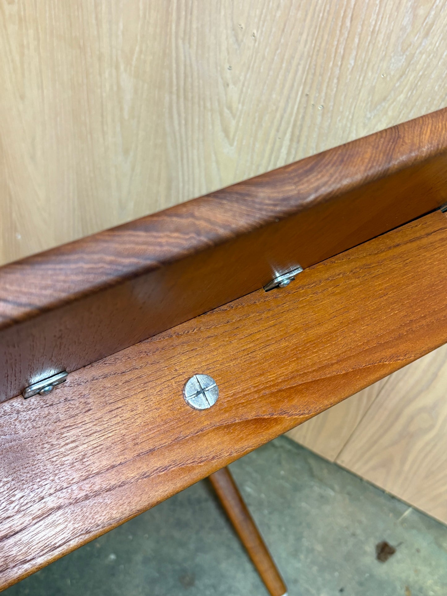 1960s Danish Solid Teak Coffee Table by Hans Wegner