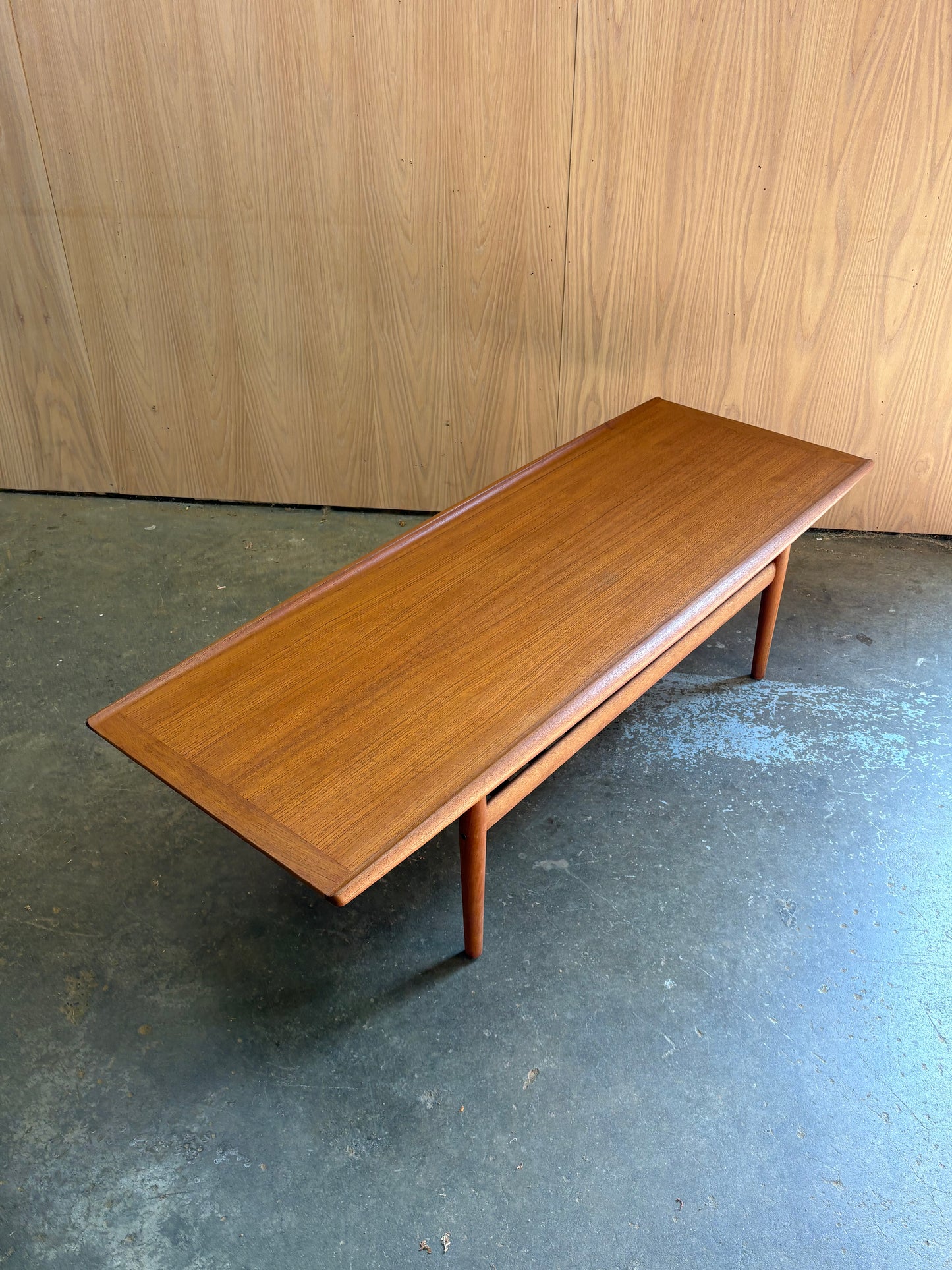 1960s Danish Teak Coffee Table by Grete Jalk for Glostrup Møbelfabrik