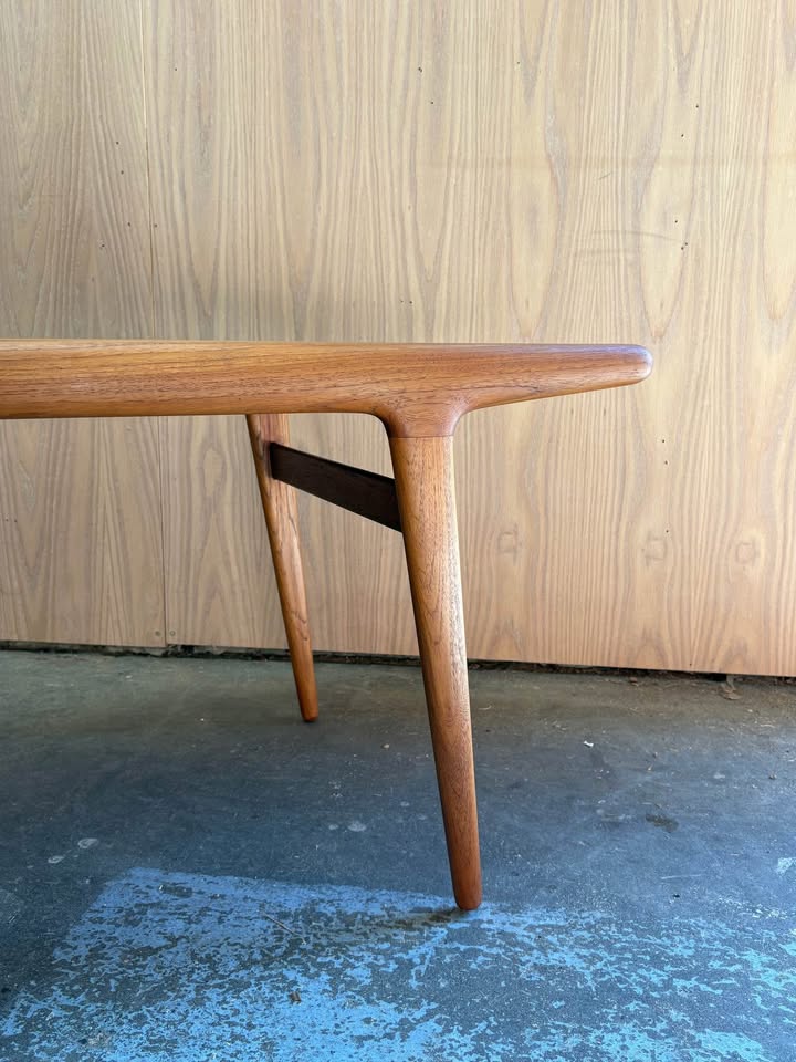 1960s Danish Teak Coffee Table by Niels Møller