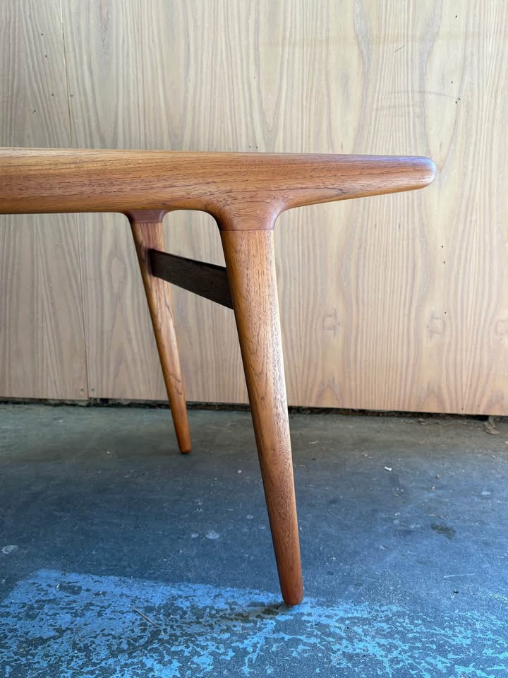 1960s Danish Teak Coffee Table by Niels Møller
