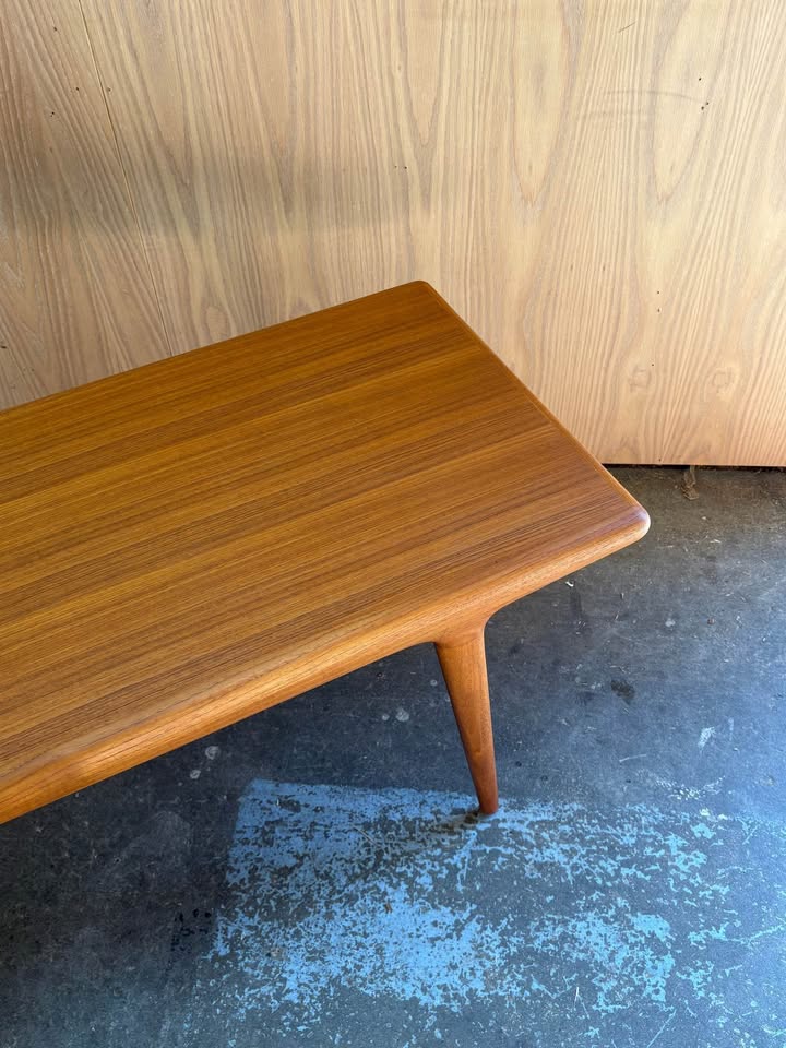 1960s Danish Teak Coffee Table by Niels Møller