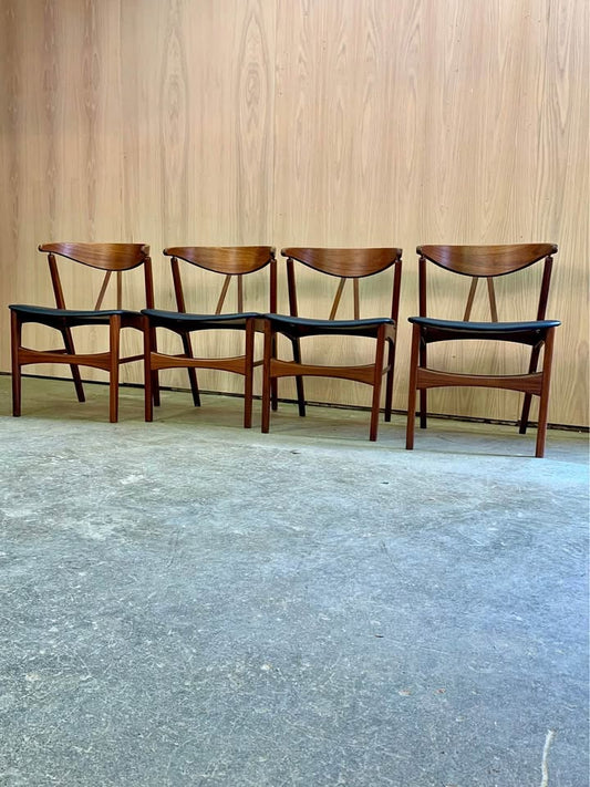 1960s Danish Teak Dining Chairs