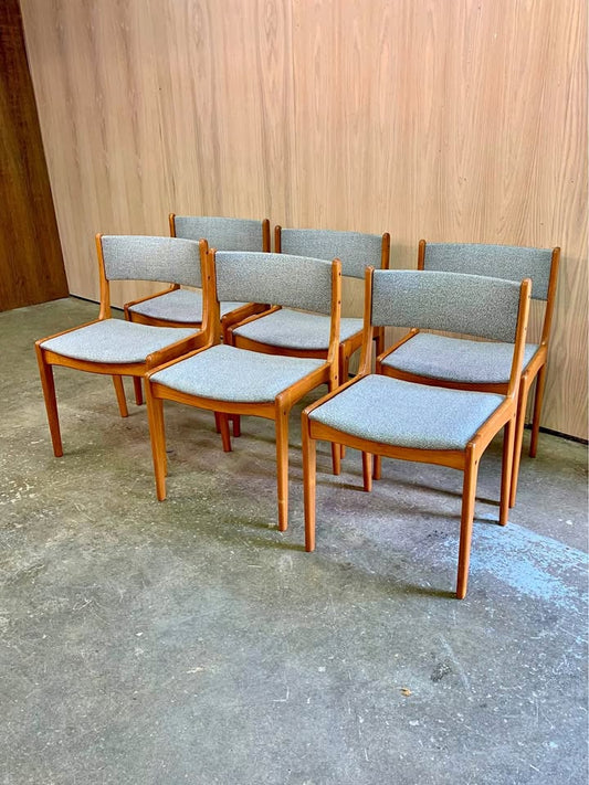 1960s Danish Teak Dining Chairs