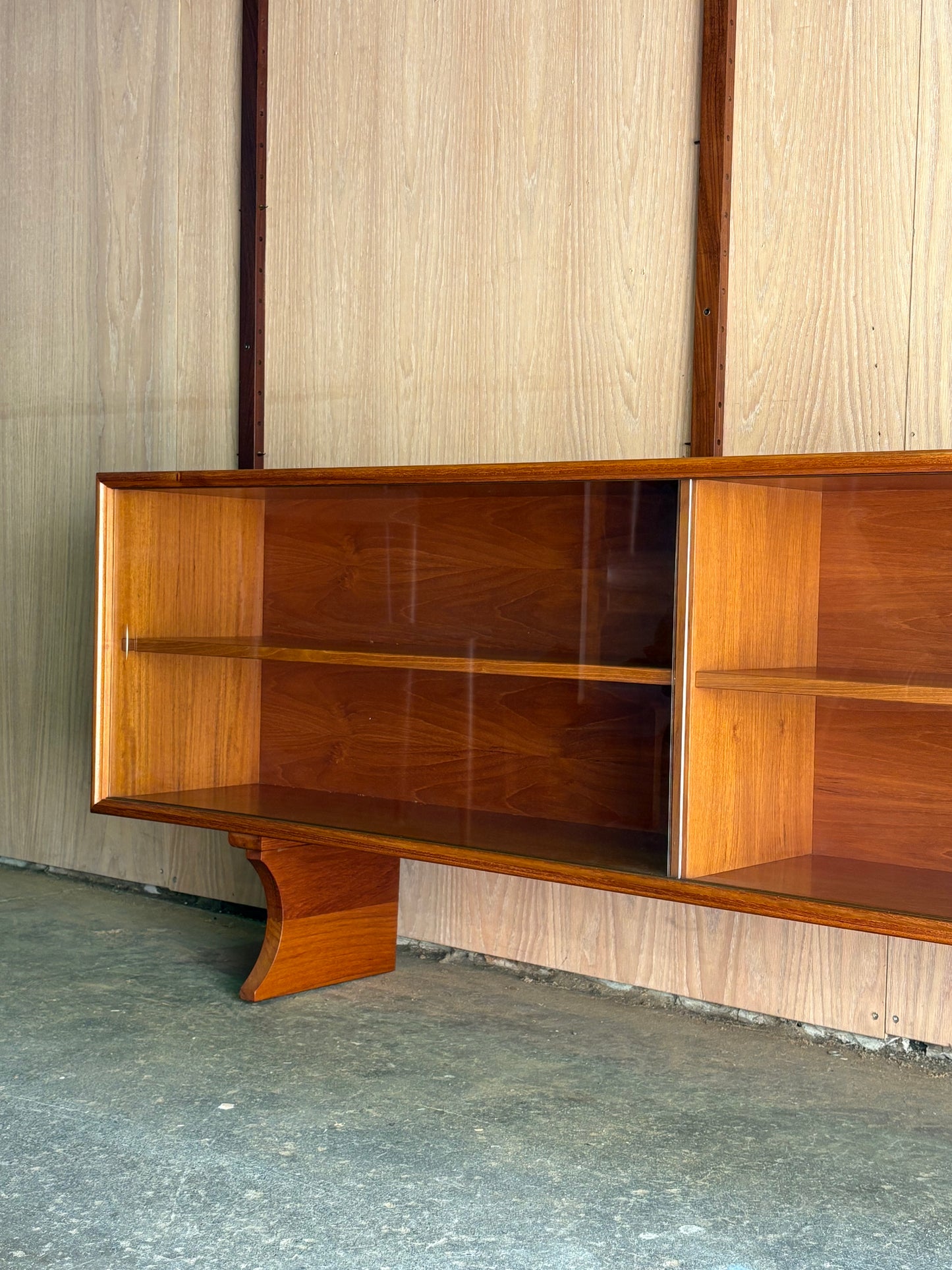 1960s Danish Teak Display Cabinet by ACO Møbler