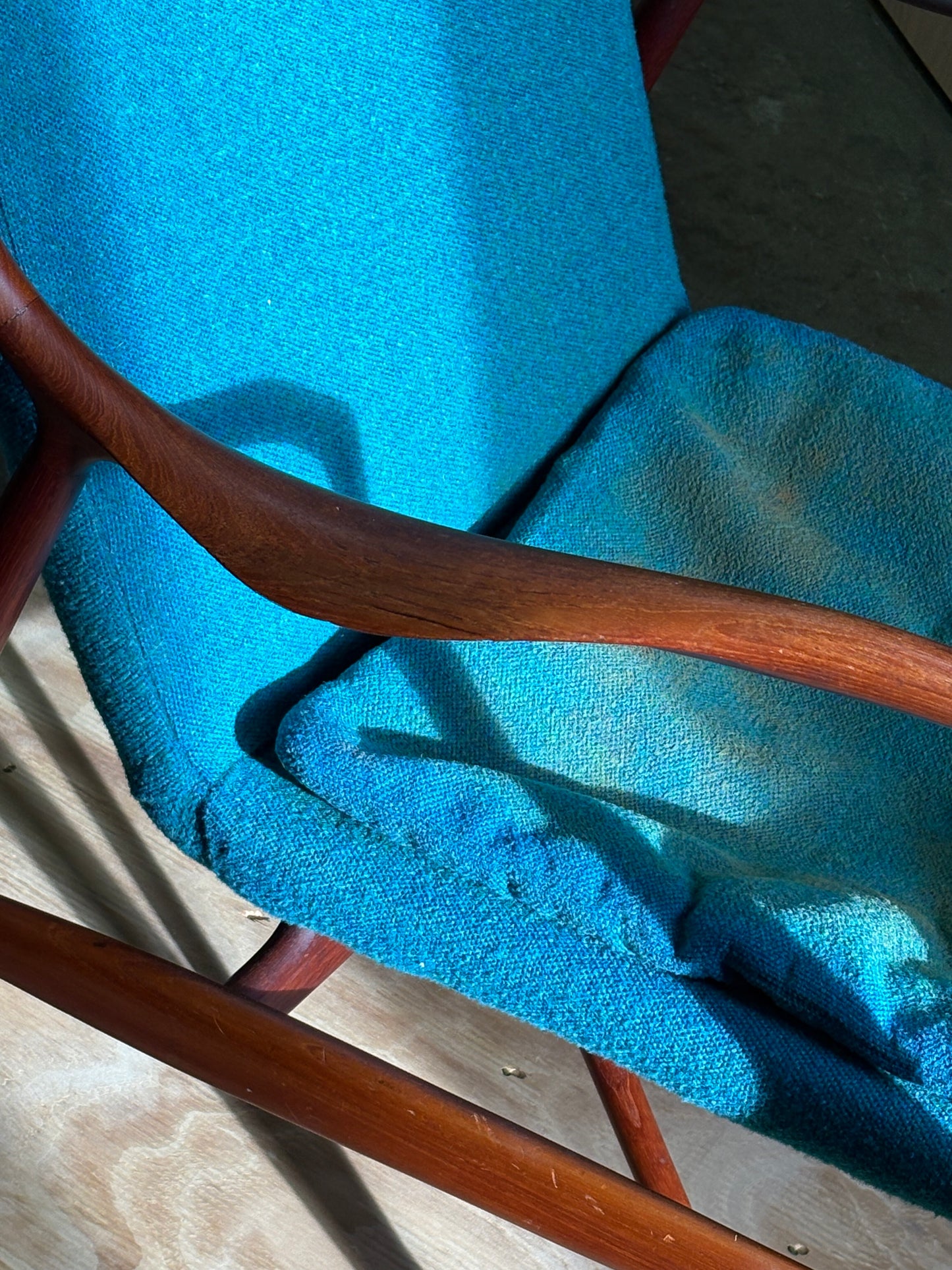 1960s Danish Teak Easy Chair — Model NV45 by Finn Juhl for Niels Vodder