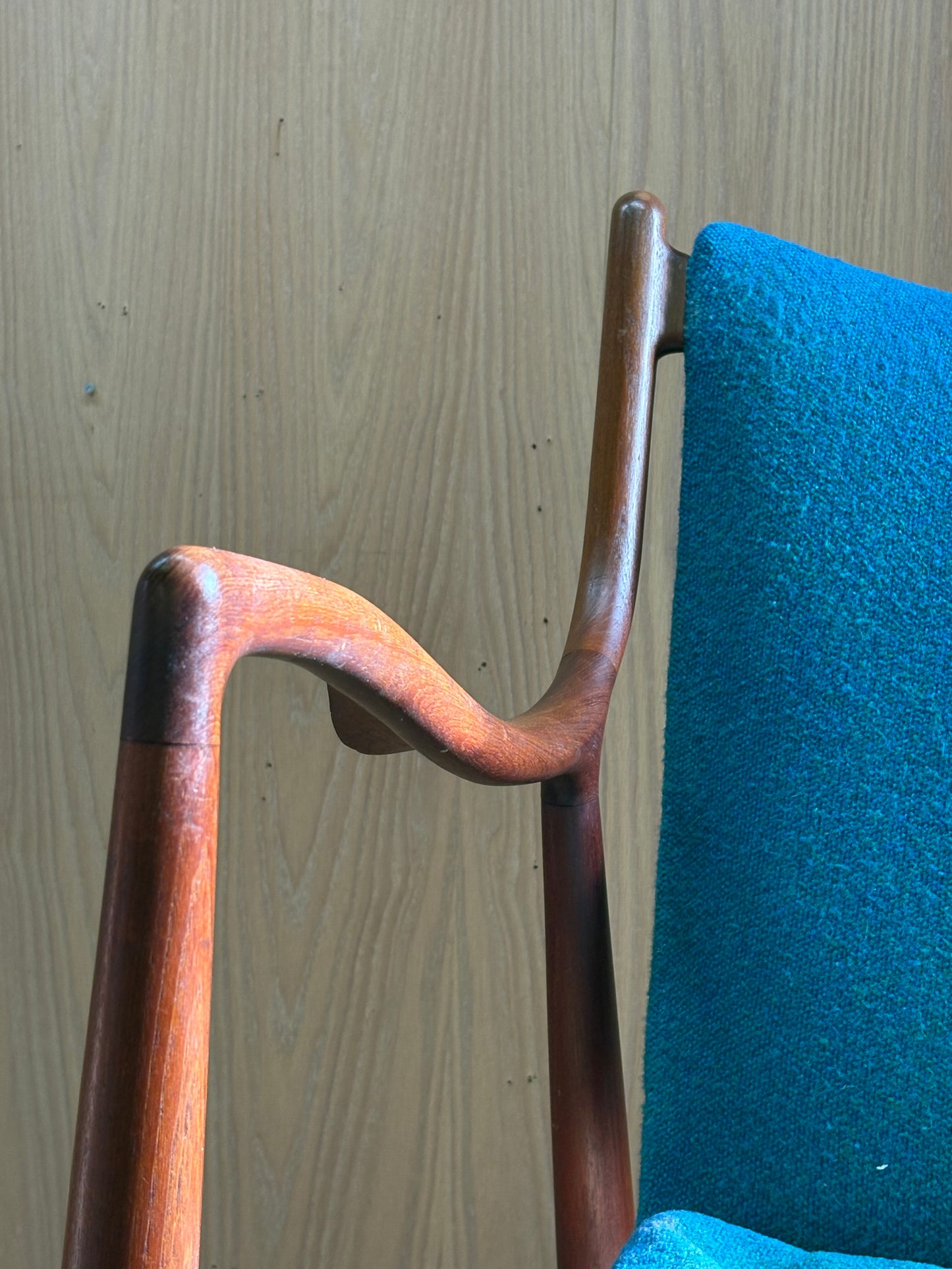 1960s Danish Teak Easy Chair — Model NV45 by Finn Juhl for Niels Vodder
