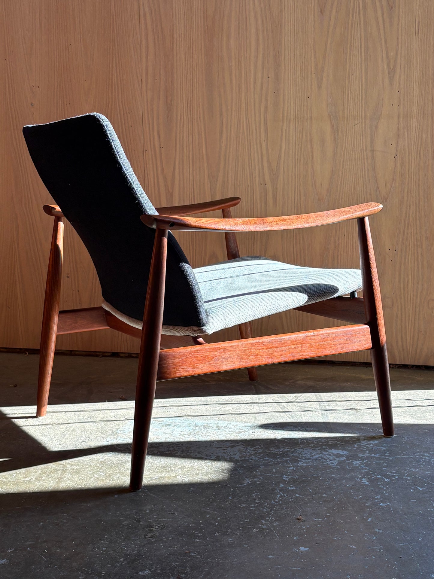 1960s Danish Teak FD138 Lounge Chair by Finn Juhl