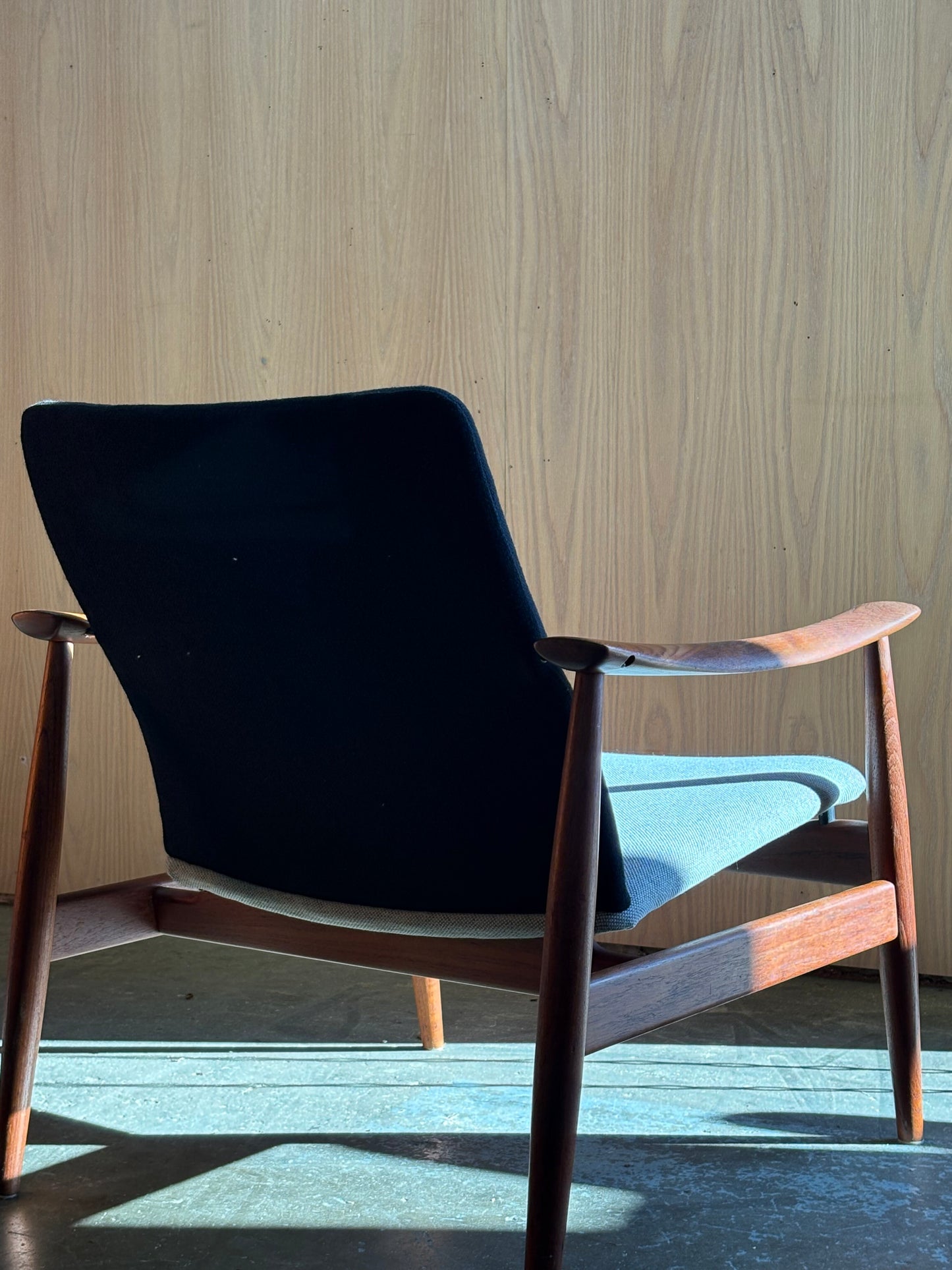 1960s Danish Teak FD138 Lounge Chair by Finn Juhl
