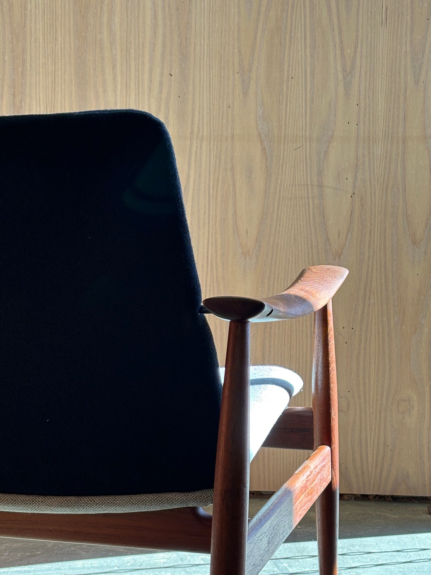 1960s Danish Teak FD138 Lounge Chair by Finn Juhl