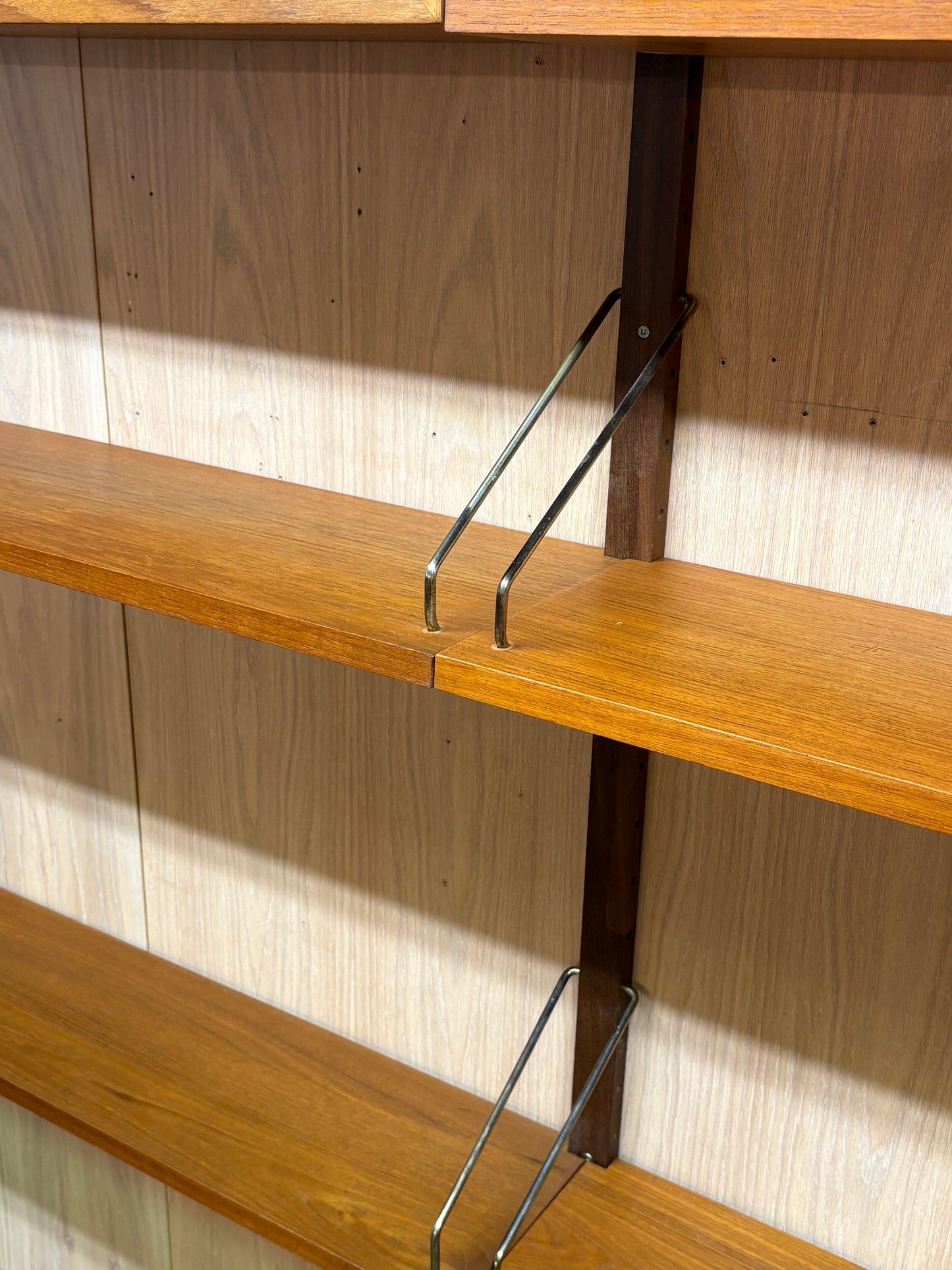 1960s Danish Teak Modular Royal System Bookcase by Poul Cadovius