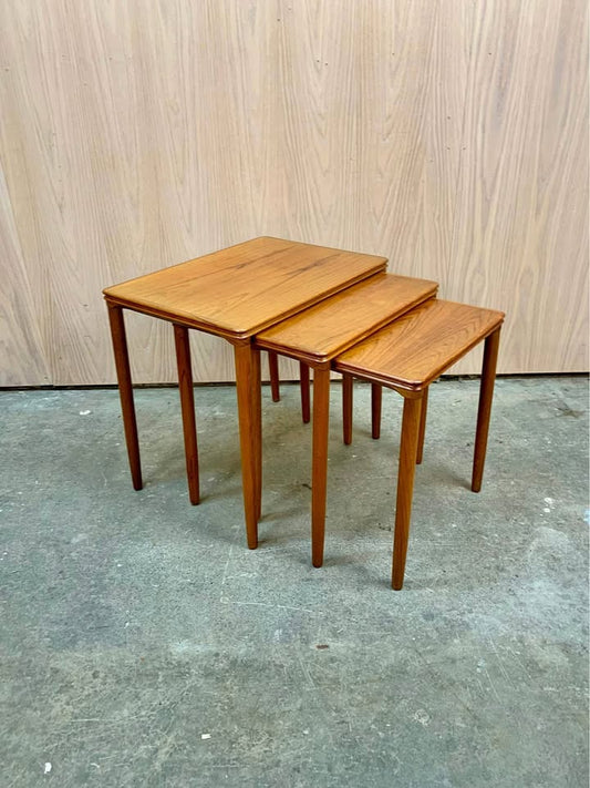 1960s Danish Teak Nesting Tables