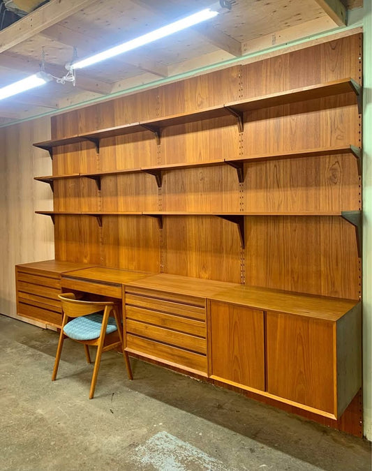 1960s Danish Teak Wall System by Poul Cadovius