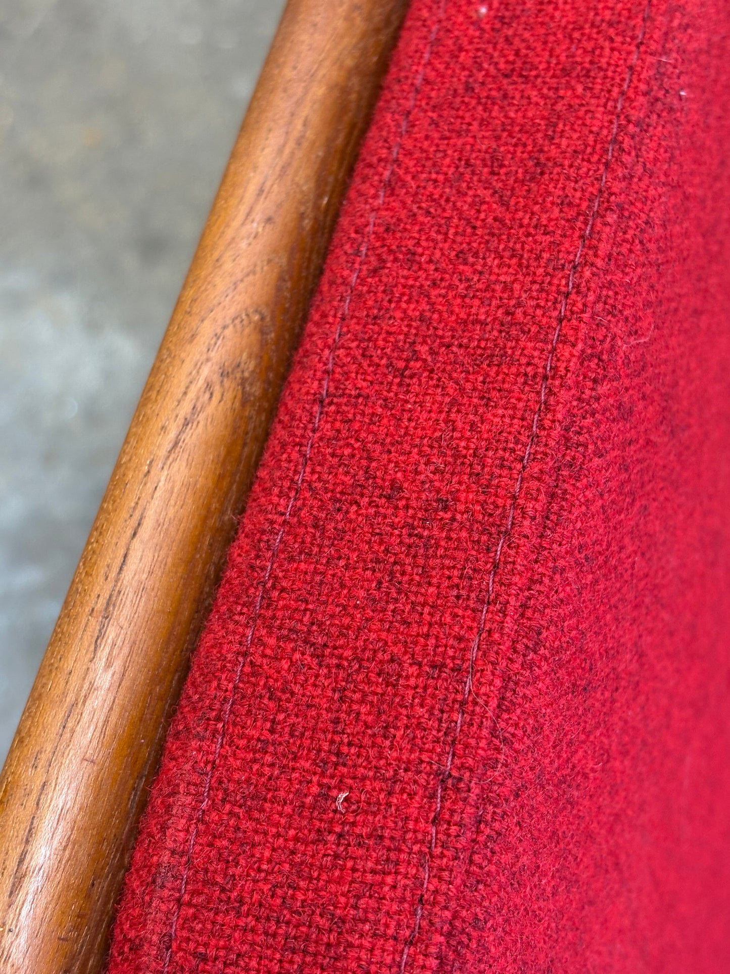 1960s Danish Teak and Steel Lounge Chair by Arne Hovmand-Olsen