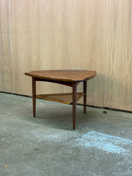 1960s Danish Walnut Coffee Table by Selig