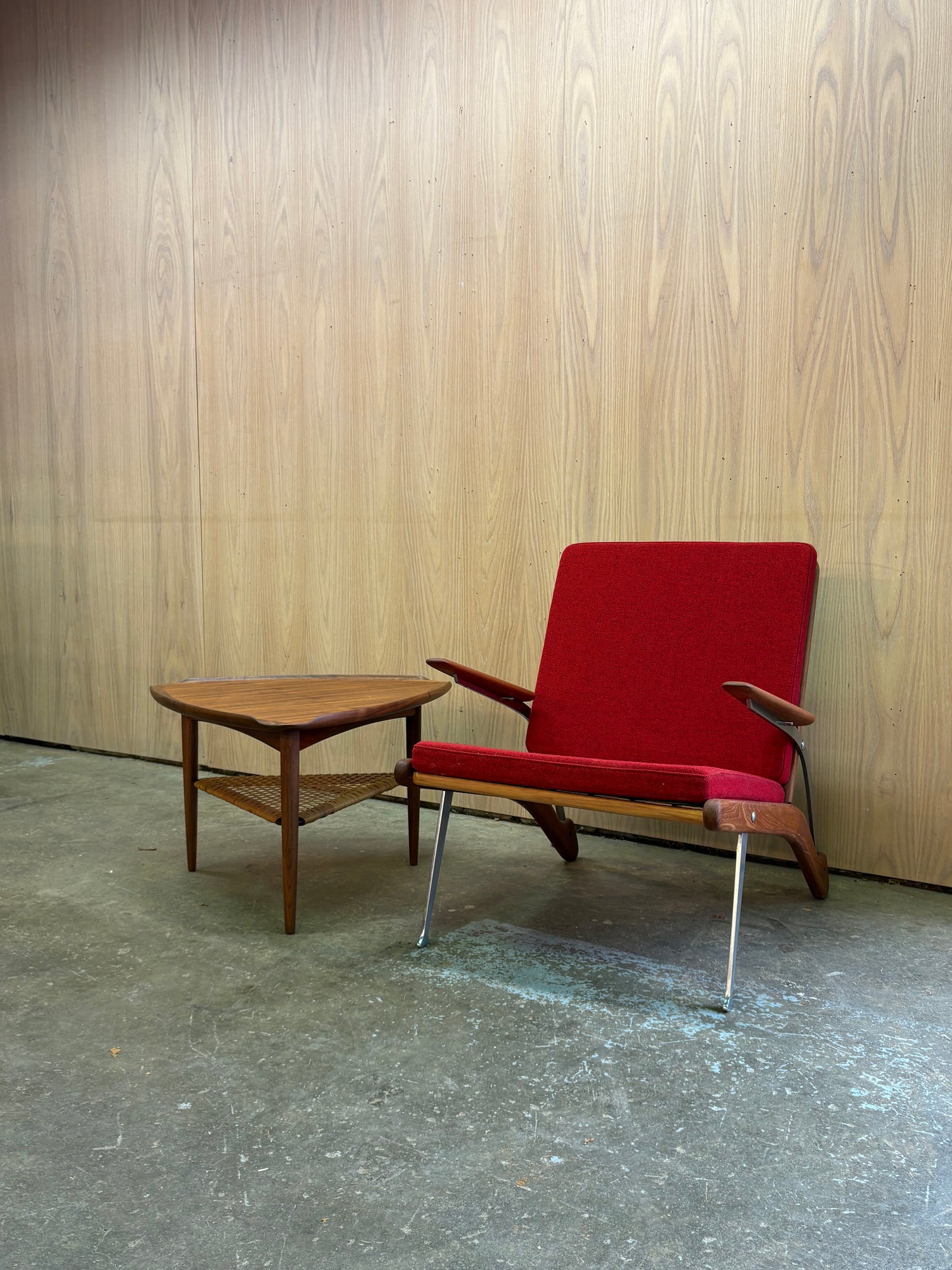 1960s Danish Walnut Coffee Table by Selig