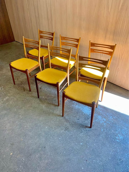 1960s Norwegian Teak Dining Chairs