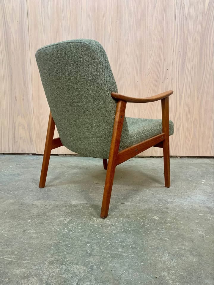 1960s Norwegian Teak Lounge Chair