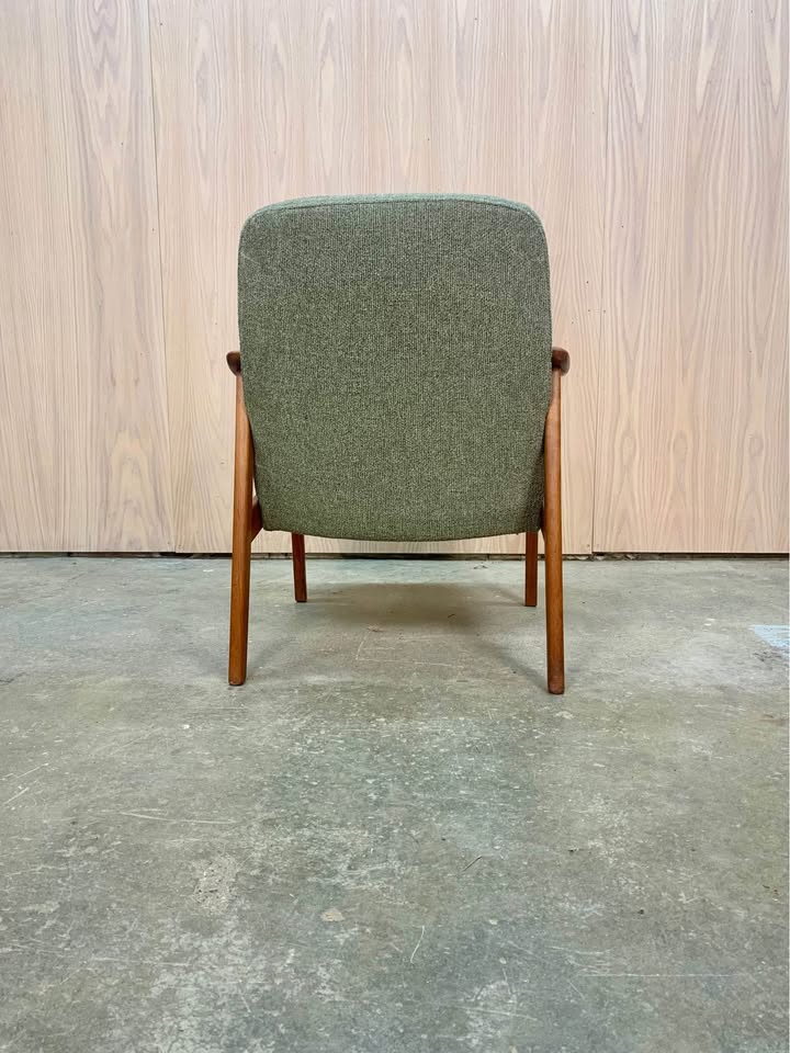 1960s Norwegian Teak Lounge Chair