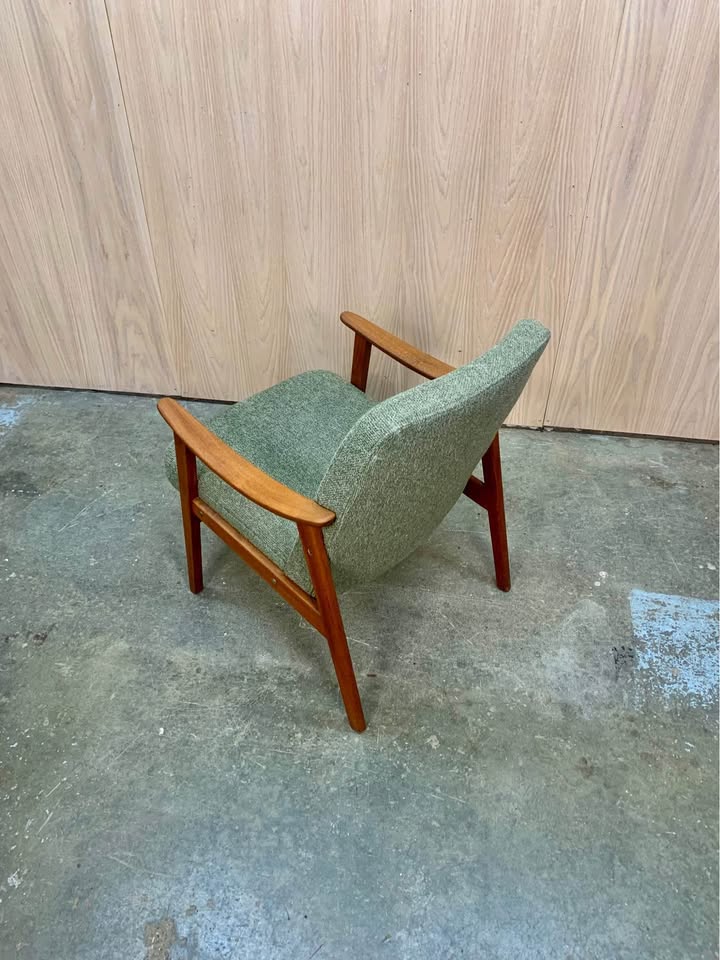 1960s Norwegian Teak Lounge Chair