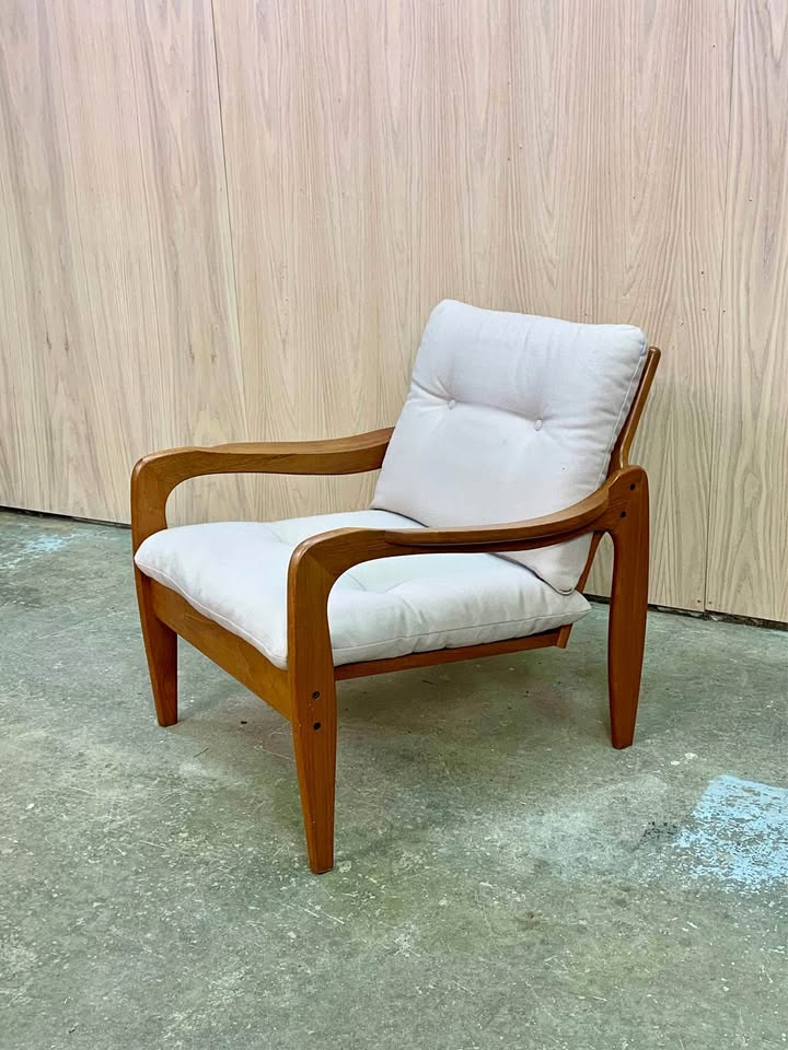 1960s Scandinavian Teak Lounge Chair