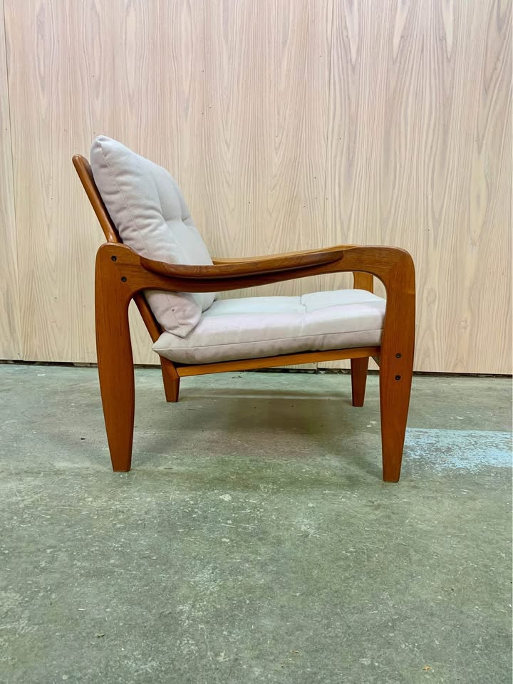 1960s Scandinavian Teak Lounge Chair