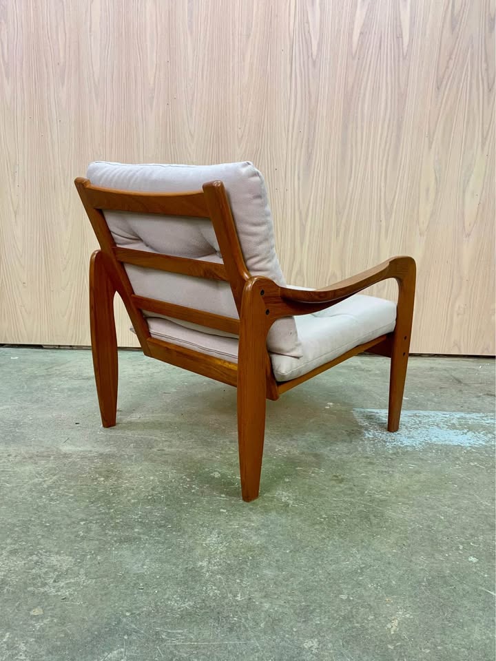 1960s Scandinavian Teak Lounge Chair