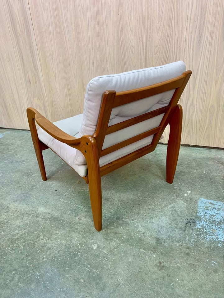 1960s Scandinavian Teak Lounge Chair