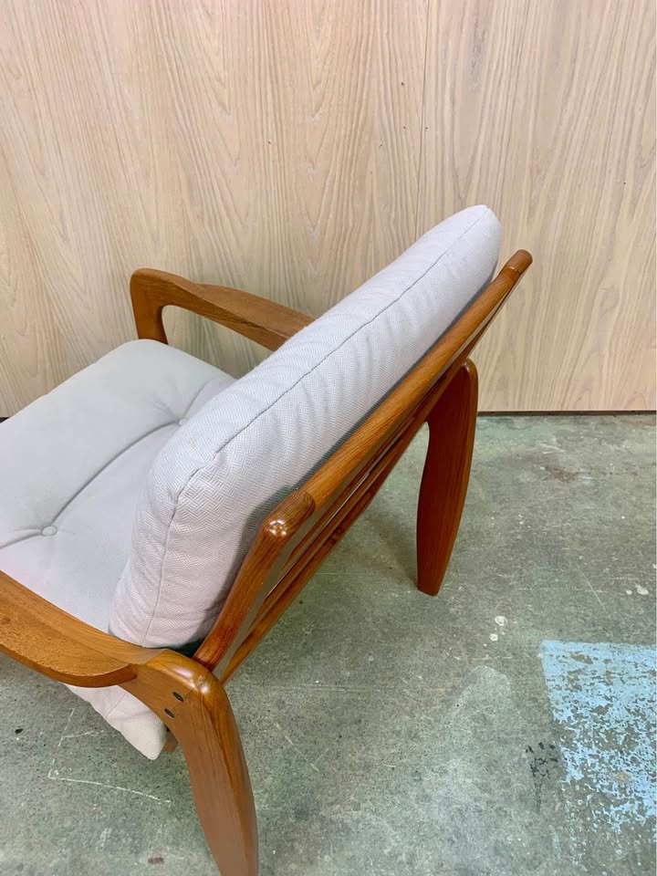 1960s Scandinavian Teak Lounge Chair