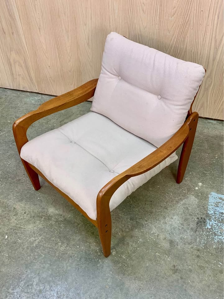 1960s Scandinavian Teak Lounge Chair