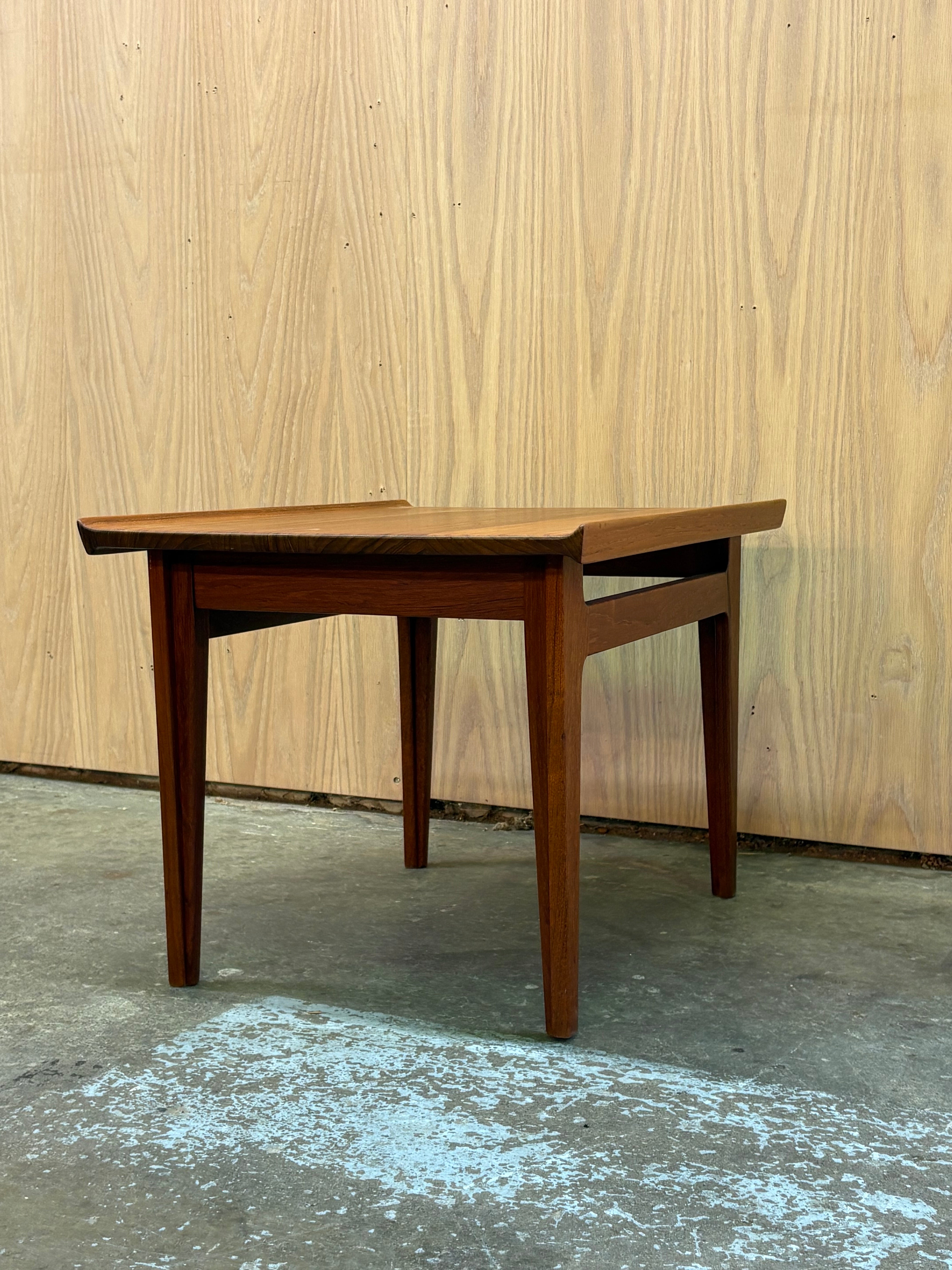 1960s Solid Teak FD535 Side End Table by Finn Juhl – Pray for Modern