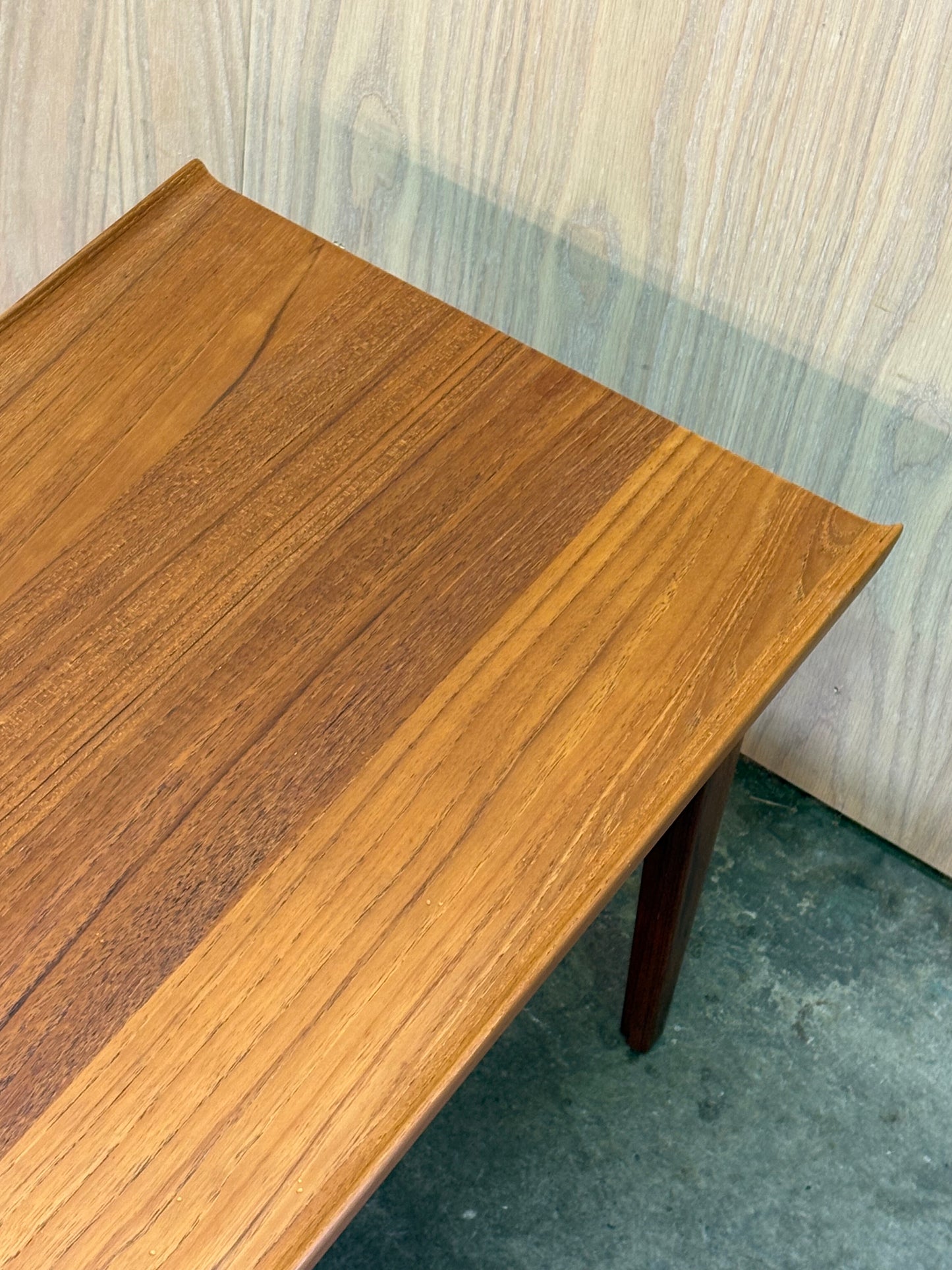 1960s Solid Teak FD535 Side End Table by Finn Juhl