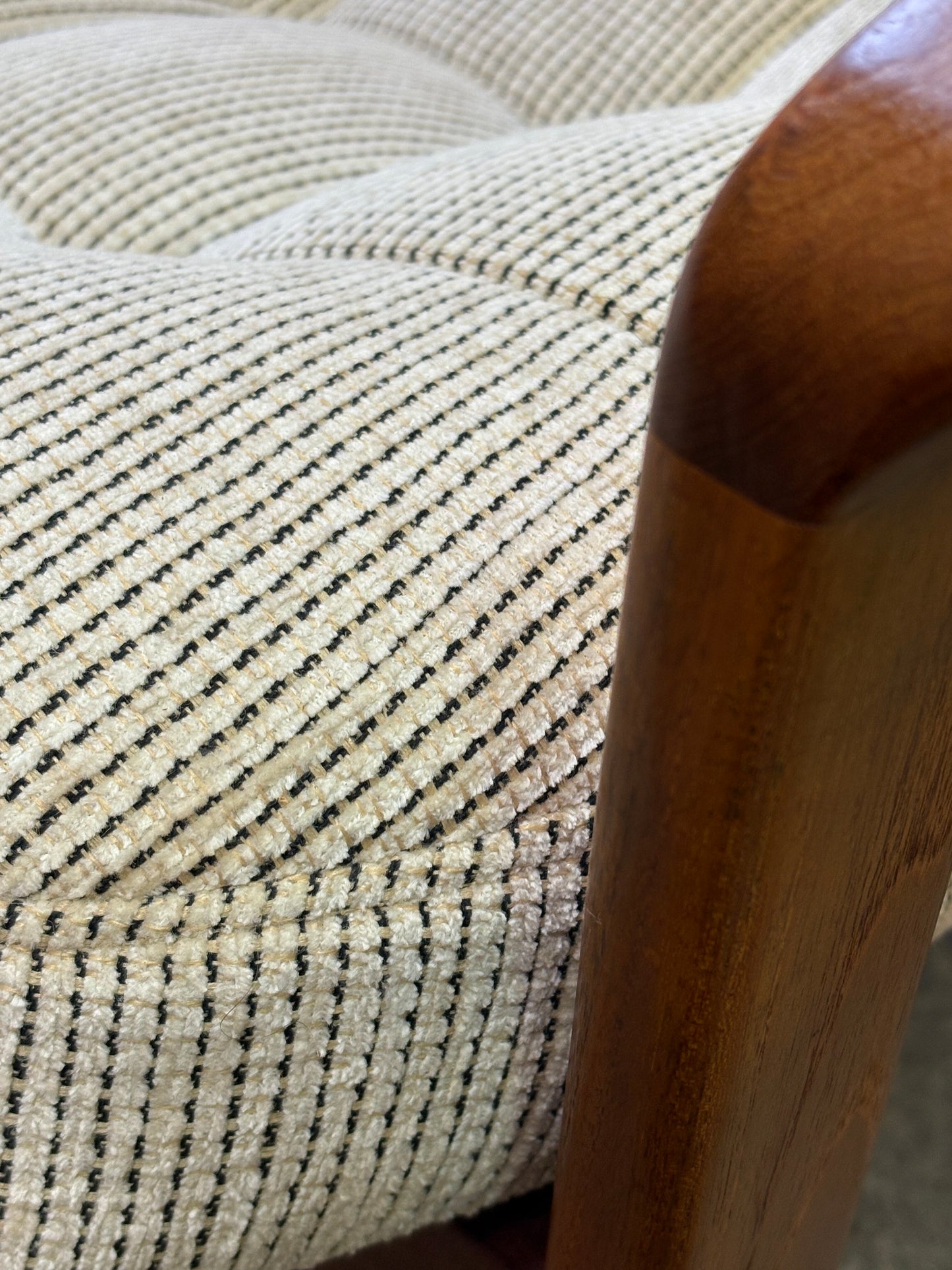 1960s Teak R Huber Scoop Lounge Chair