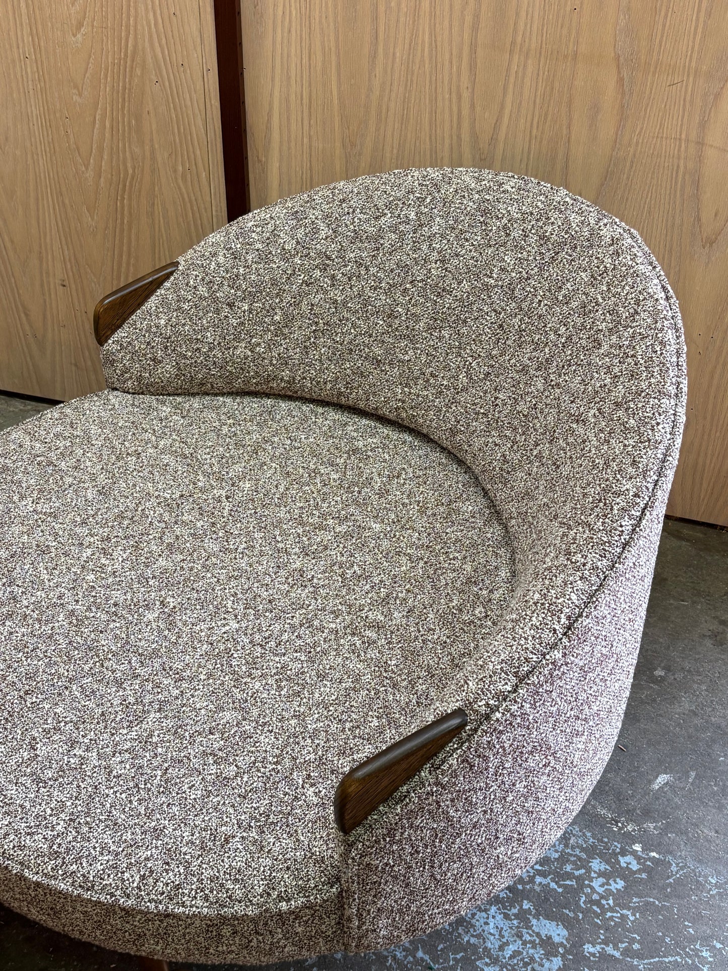 1960s “Havannah” Lounge Chair and Ottoman by Adrian Pearsall for Craft & Associates