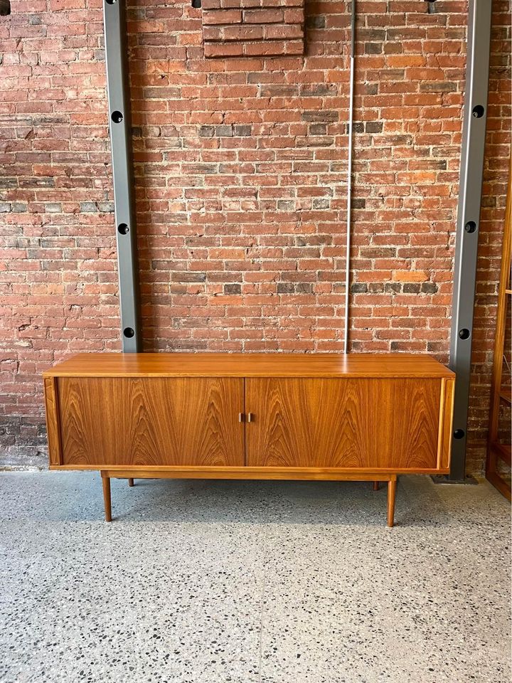 1968 Teak Peter Løvig Nielsen Danish Credenza