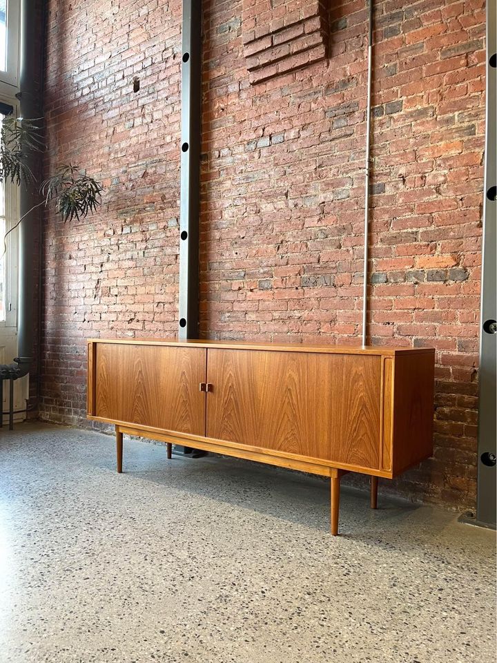 1968 Teak Peter Løvig Nielsen Danish Credenza