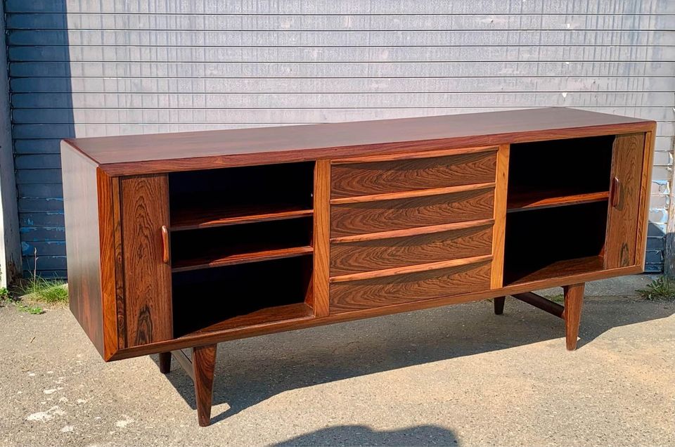 1970s Brazilian Rosewood Credenza by Kofod Larsen