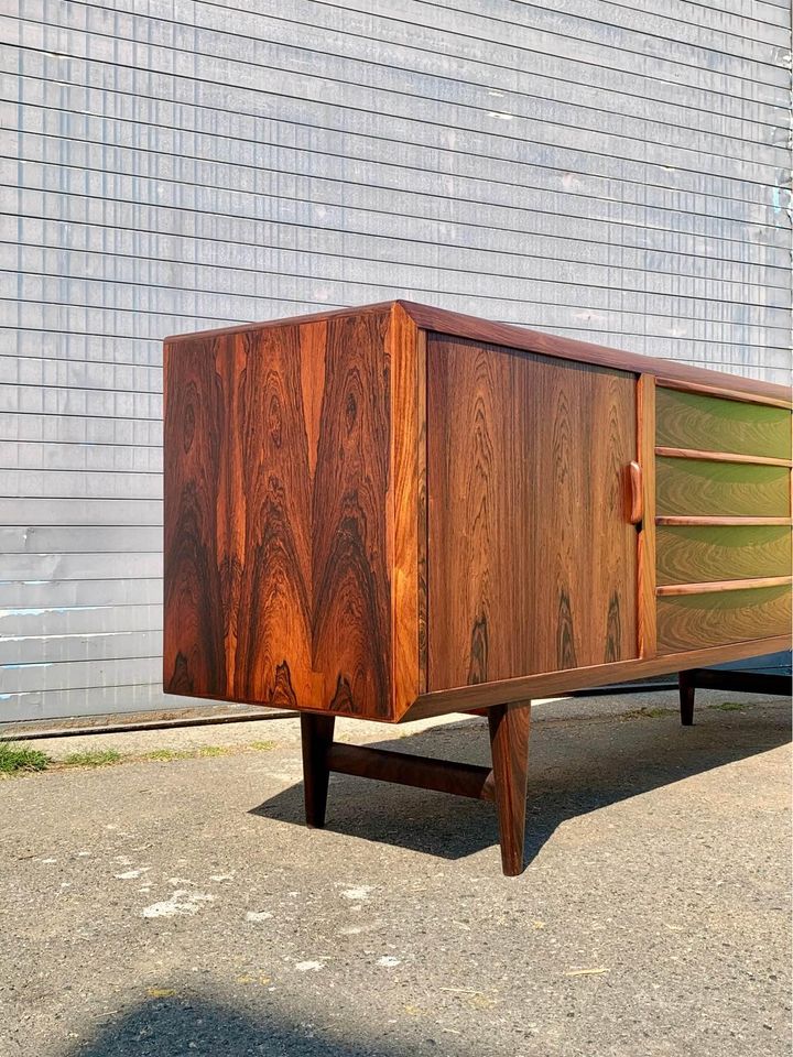 1970s Brazilian Rosewood Credenza by Kofod Larsen