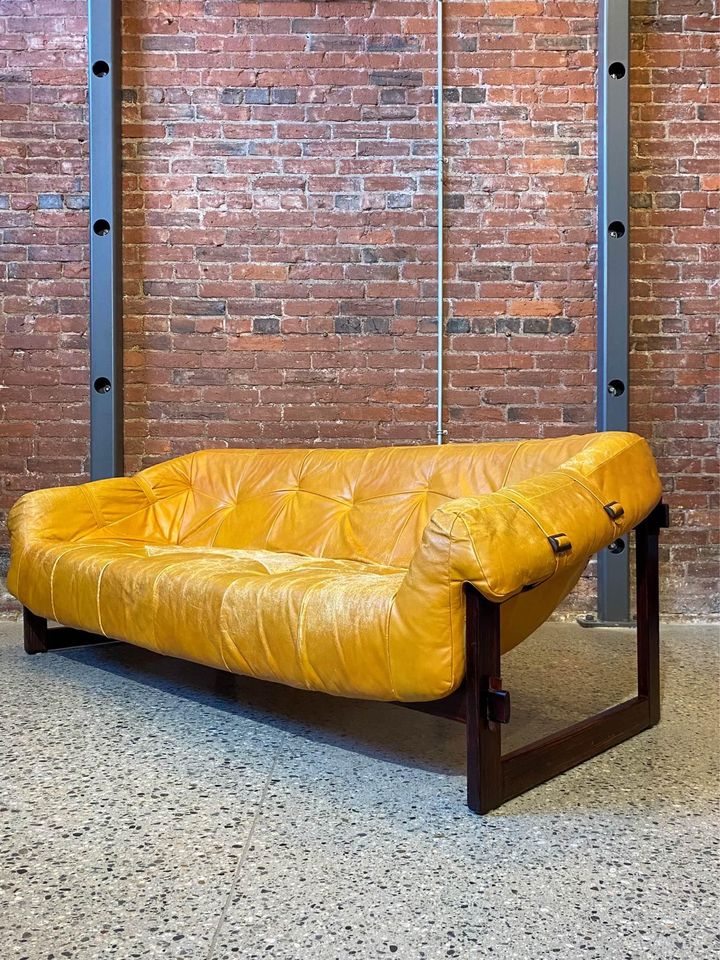 1970s Brazilian Sofa by Percival Lafer