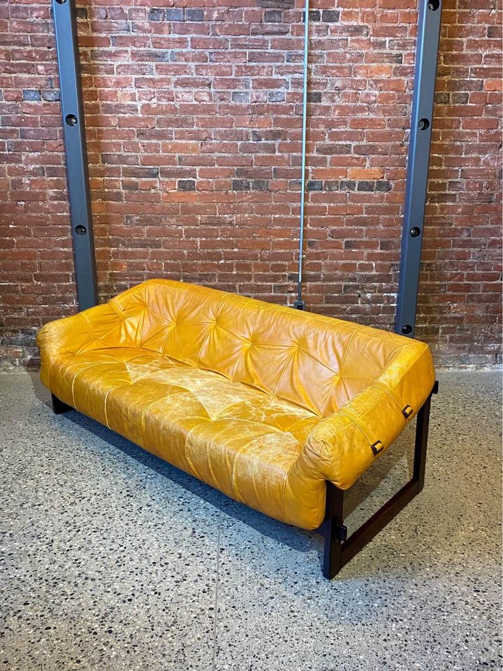 1970s Brazilian Sofa by Percival Lafer