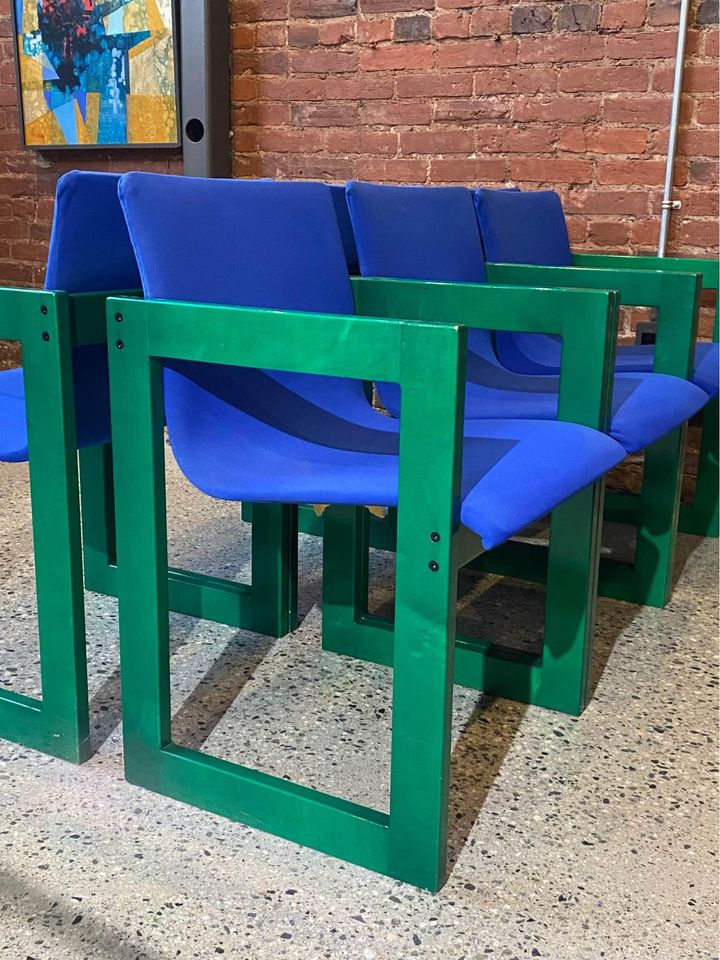 1970s Canadian “Vivigrain” Dining Chairs