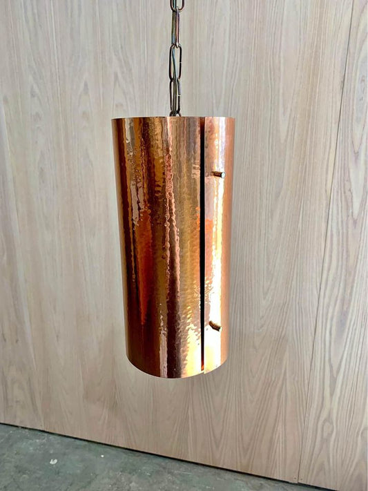 1970s Danish Copper Pendant Light